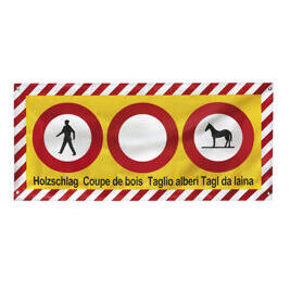 Bâche de signalisation réfléchissante signal 2.15 / 2.01 / 2.12