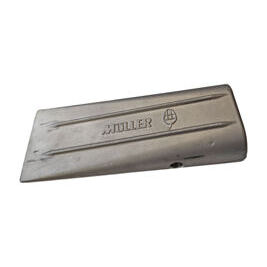 Coin en métal léger sans bois et anneau