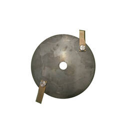 Mulchscheibe "Pflegemeister" 260 mm, gerade Messer, 20 mm Bohrung