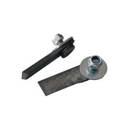 Ersatzmesser (2 Messer gerade und 2 Spezialschrauben)