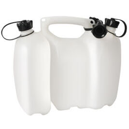 Doppelkanister transparent (5 L + 3 L)