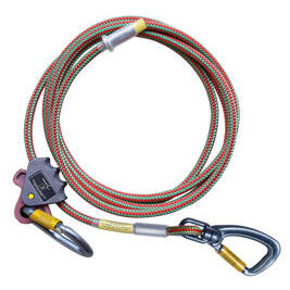 Halteseil mit Stahleinlage Länge 4 m, mit DSG 2500 Alu