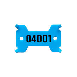 Plaquettes bleue, no. 4'001 - 5'000 solide, 14/27 x 43 mm