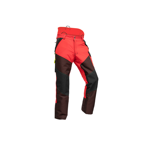 Pantalon de sécurité "Kevlar-Extrem" Stretch-AIR, rouge, taille S + 7 cm