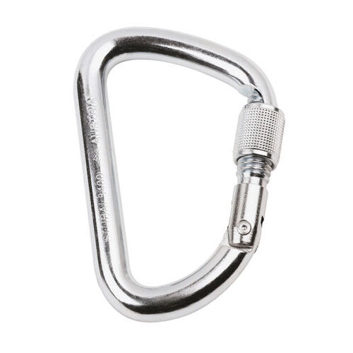 Mousqueton en acier à vis 120 x 12 mm