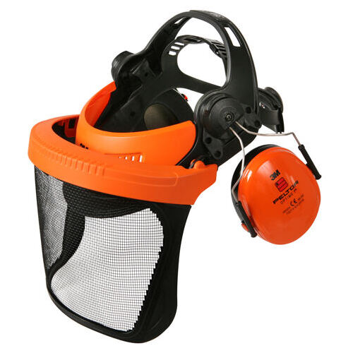 Gesicht-/Ohrenschutz ohne Helm SNR: 26dB / H: 32dB / M: 23dB / L: 15dB