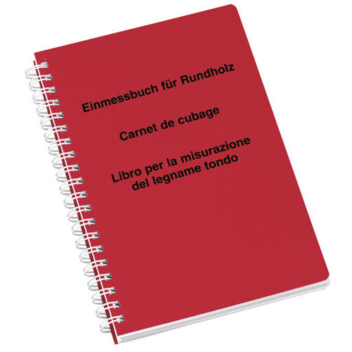 Einmessbuch für Rundholz
