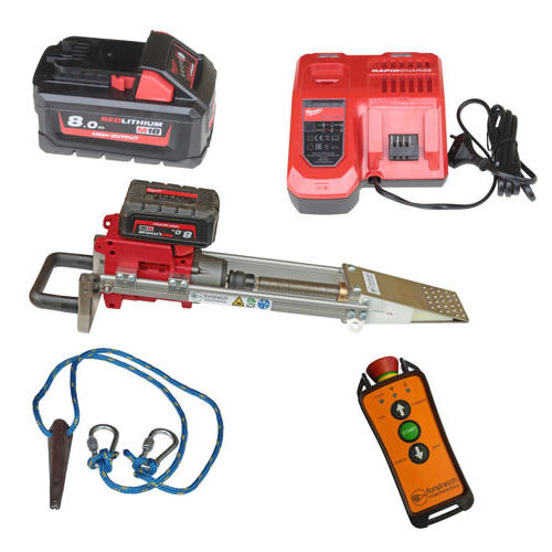 Coin d'abattage radiocommandé TR240 set 8.0, composé de: