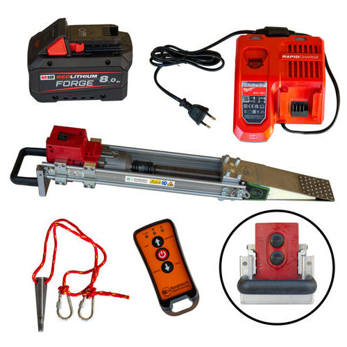 Fernbedienbarer Fällkeil TR300 V3, Hubkraft 25 t, Set 8.0, bestehend aus: