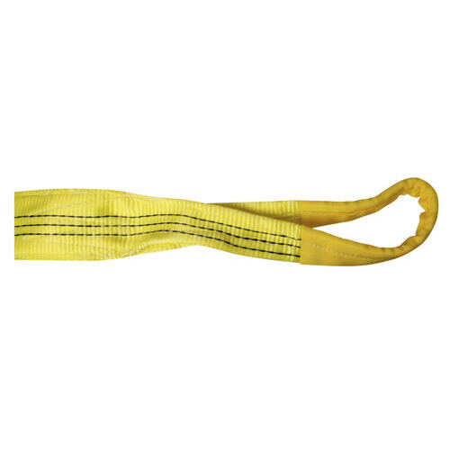 Struppe mit Endschlaufen 3 m, 3 t, gelb / WLL 3000 kg
