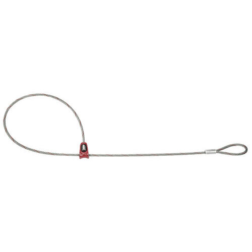 Câble d'attache, 12 mm / 3.5 m boucle et crochet étrangleur