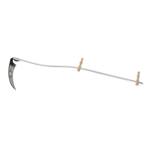 Faux à herbe avec manche, lame 60 cm