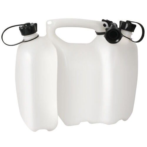 Doppelkanister transparent (5 L + 3 L)