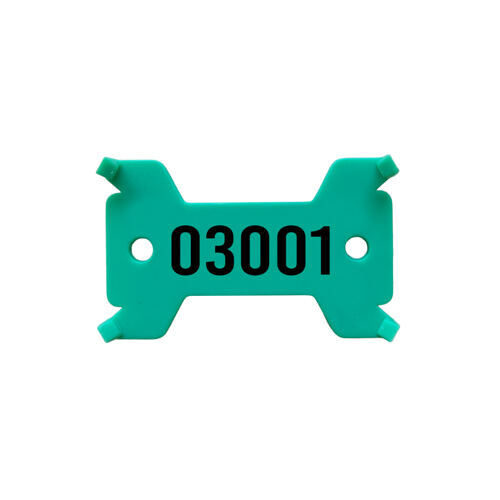 Plaquettes verte, no. 3'001 - 4'000 solide, 14/27 x 43 mm