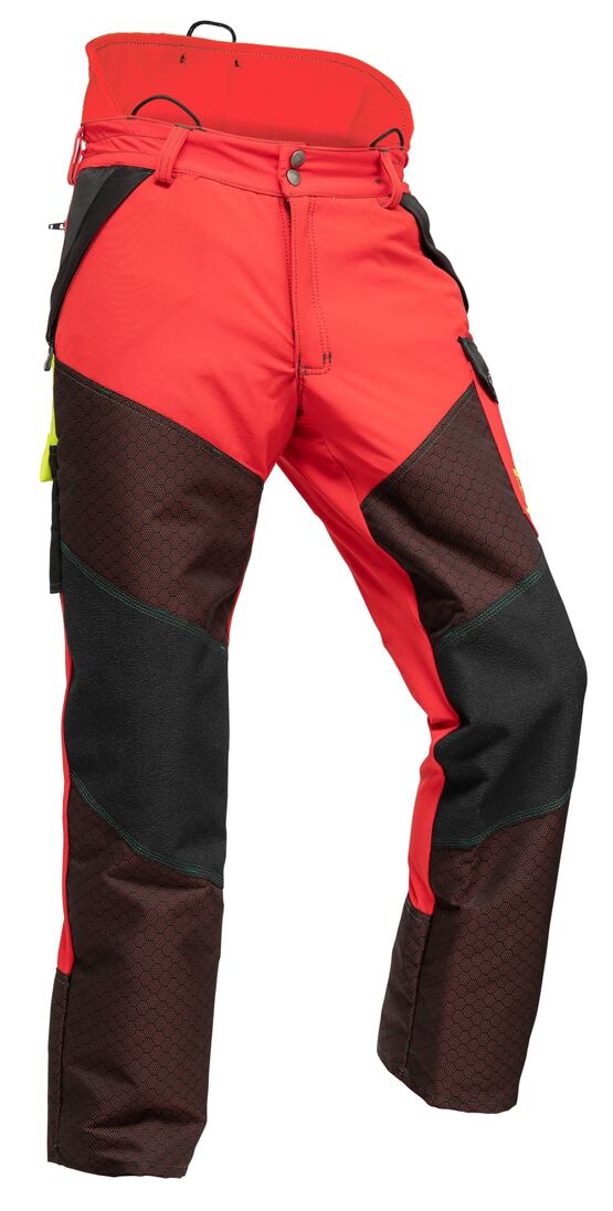 Pantalon de sécurité "Kevlar-Extrem" Stretch-AIR, rouge, taille S