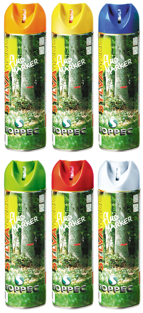 Holzsprühfarbe leuchtgelb Soppec, Dose à 500 ml
