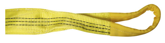 Struppe mit Endschlaufen 3 m, 3 t, gelb / WLL 3000 kg