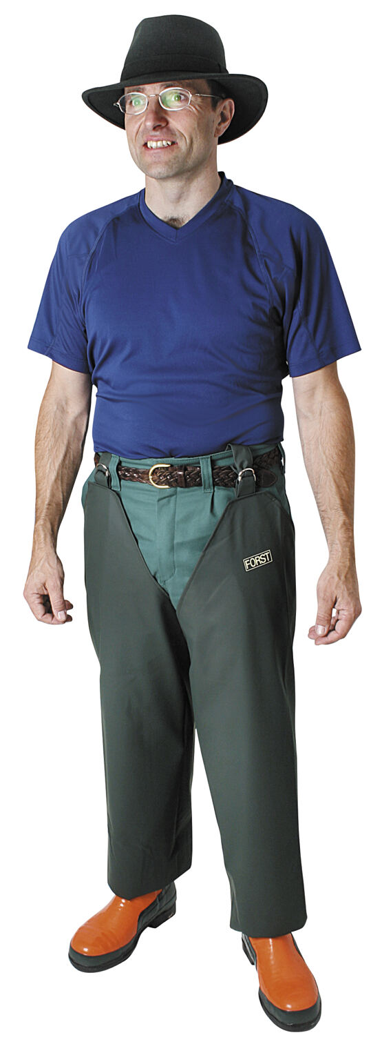 Jambières de pluie en "Flexothane" taille S / entrejambe 62 - 66 cm