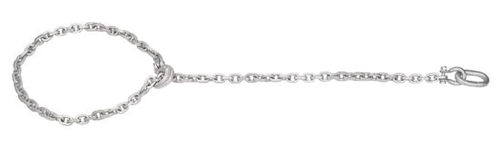 Chaîne de débardage 8 mm / 3 m avec crochet coulissant et anneau