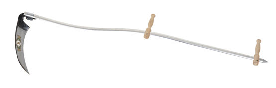 Faux à herbe avec manche, lame 60 cm