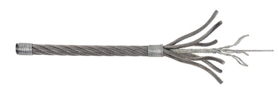 Câble compacté 11 mm Mbk 11400 kg, graissé