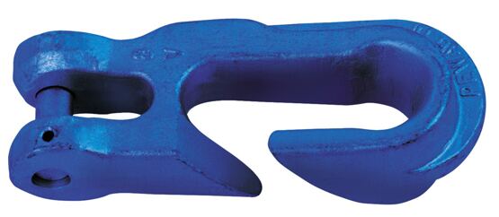 Chokerhaken mit Stift für Kette 8 mm