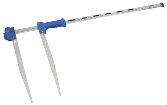 Stufenkluppe Hägloff 80 cm, geeicht, cm- und Stufenskalierung