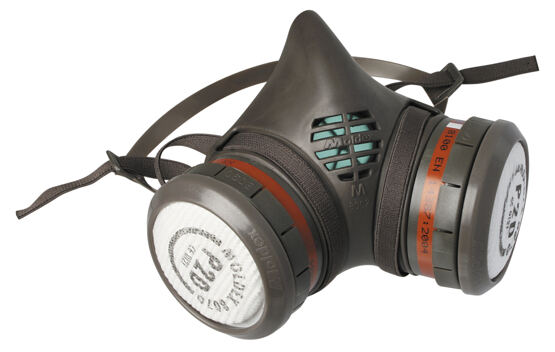 Schutzmaske mit Doppelfilter Grösse M