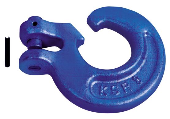 Schlinghaken mit Stift für Kette 8 mm