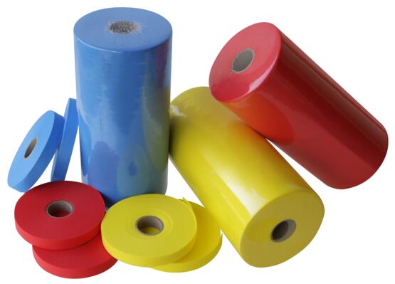 Ruban marqueur en papier crêpé bleu rouleaux de 75 m, bio-dégradable