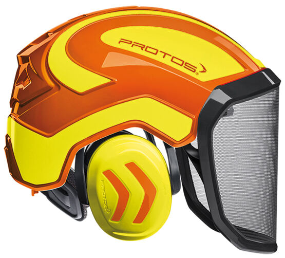 Protos Integral Forest orange / jaune SNR: 27dB / H: 34dB / M: 24dB / L: 17dB