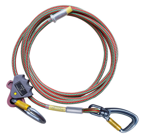 Halteseil mit Stahleinlage Länge 4 m, mit DSG 2500 Alu