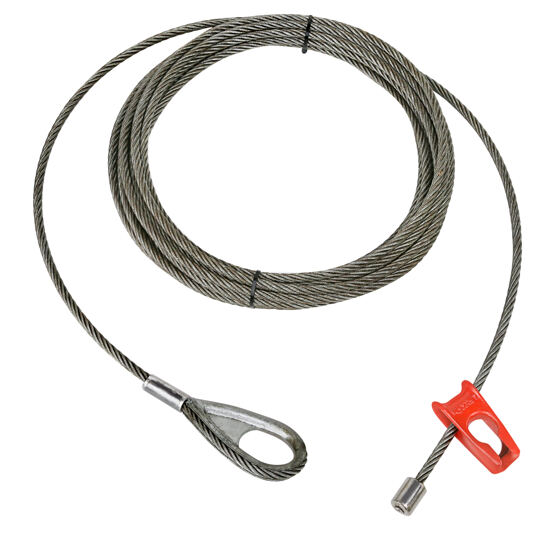 Würgestruppe 12 mm / 15 m mit Schlaufe und Würgehaken