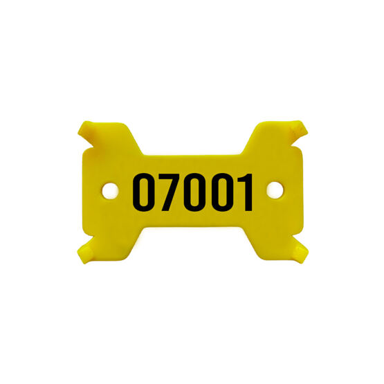 Plaquettes jaune, no. 7'001 - 8'000 solide, 14/27 x 43 mm