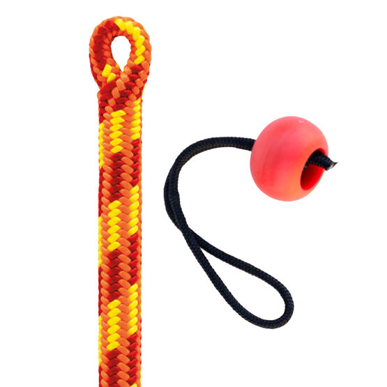 Kletterseil Control 12,5 mm Länge 35 m, 1-seitige Endverbindung