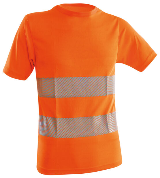 T-Shirt Coolmax EN ISO 20471 HV-orange, taille S