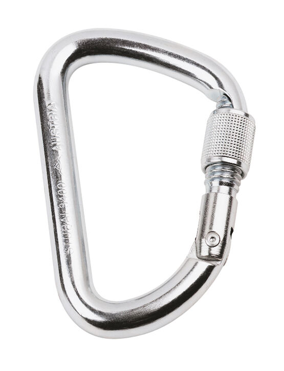 Mousqueton en acier à vis 120 x 12 mm