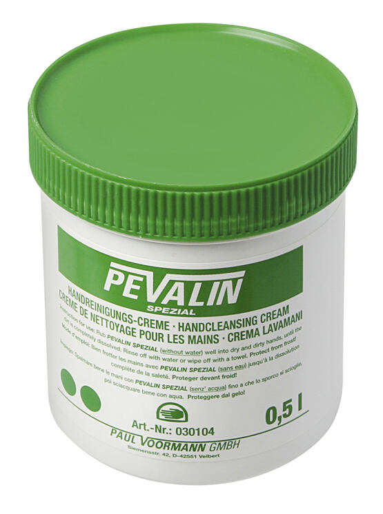 Handreinigungscrème "Pevalin spezial" 0,5 Liter Dose