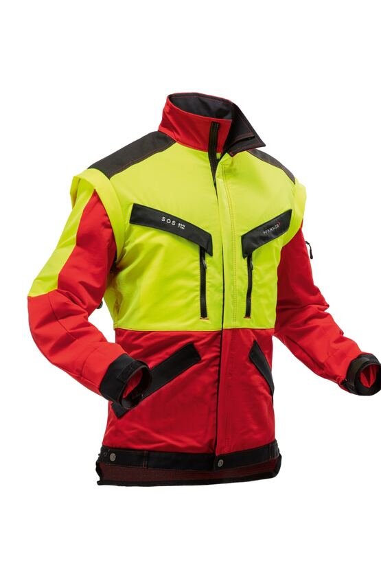 Veste Stretch-AIR "Cordura" rouge, taille S