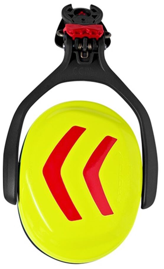 Protège-ouïe pour Protos rouge / jaune (paire)